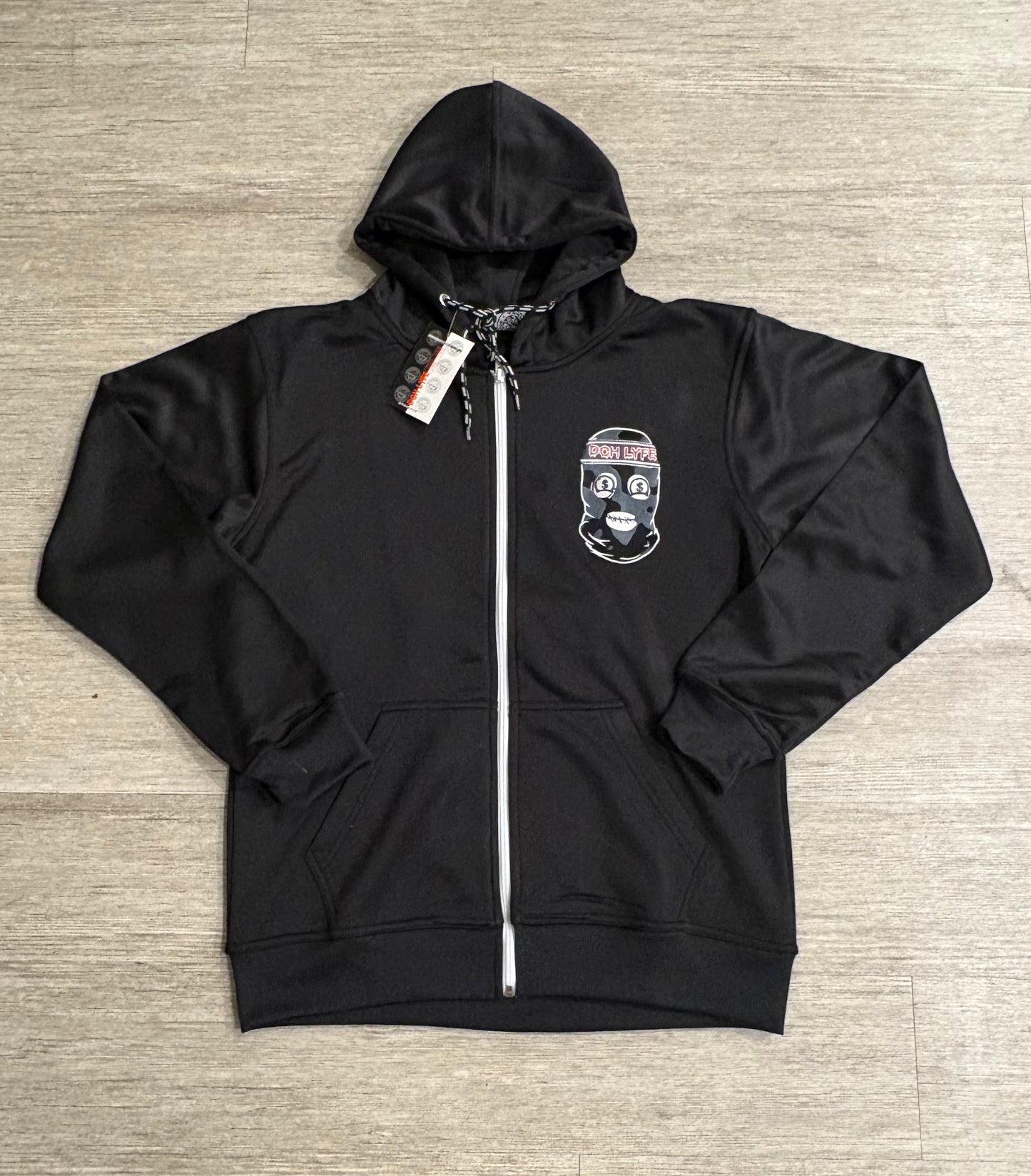 Dohlyfe Skimask Black/white Tracksuit
