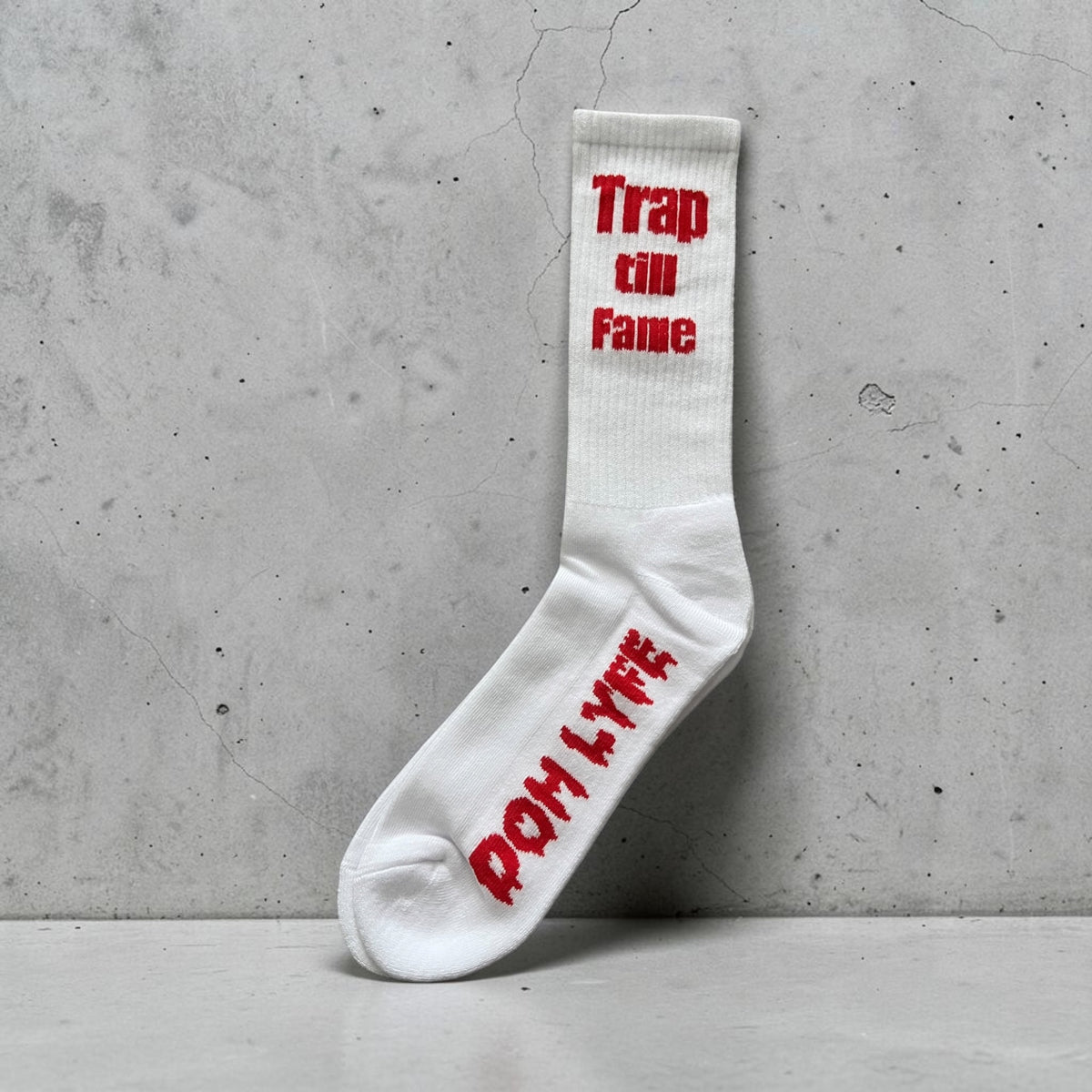 Dohlyfe premium White/Red Socks