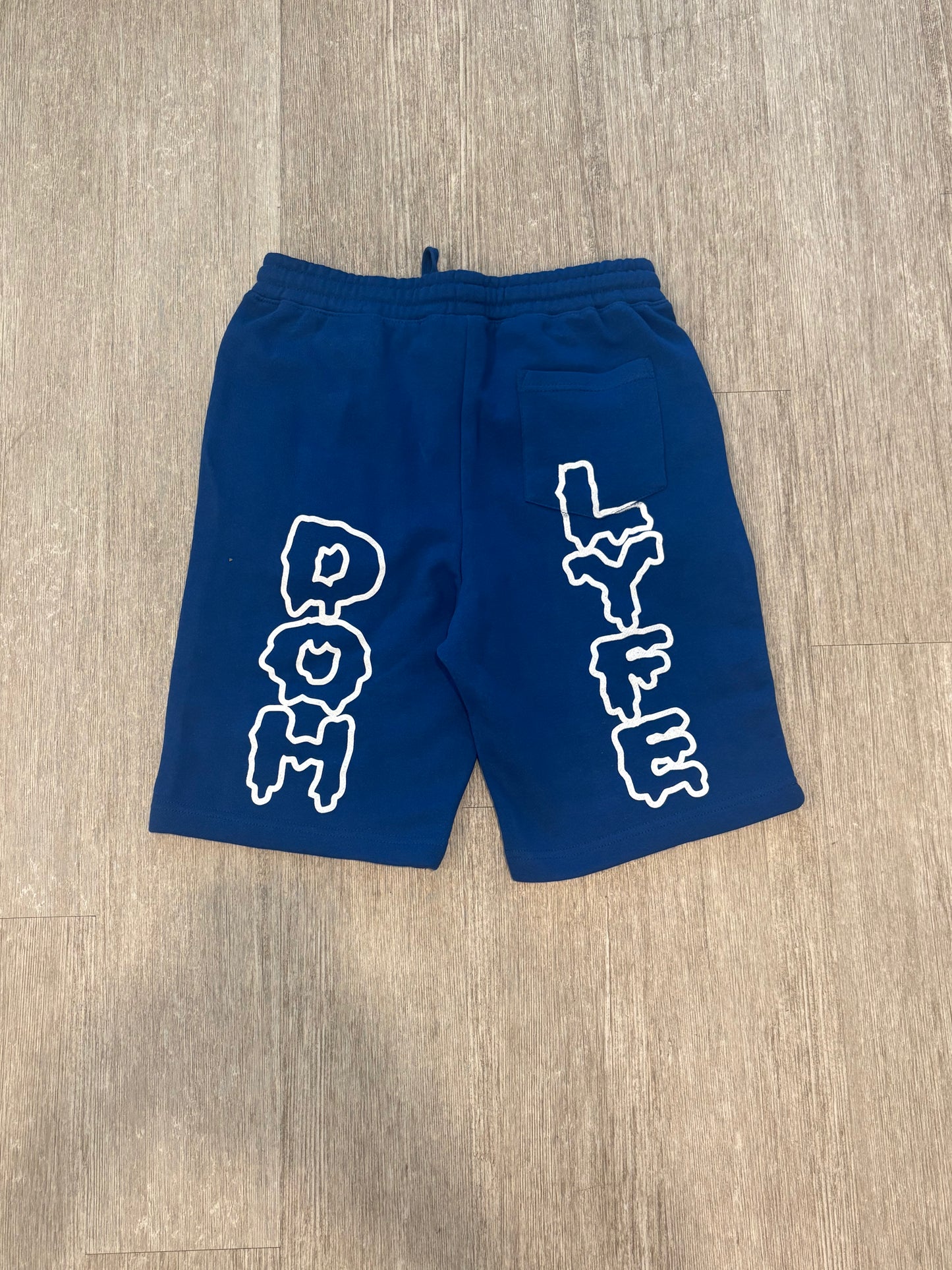 Dohlyfe Raw Sushi (royal blue and white) hoodie/shorts Suit