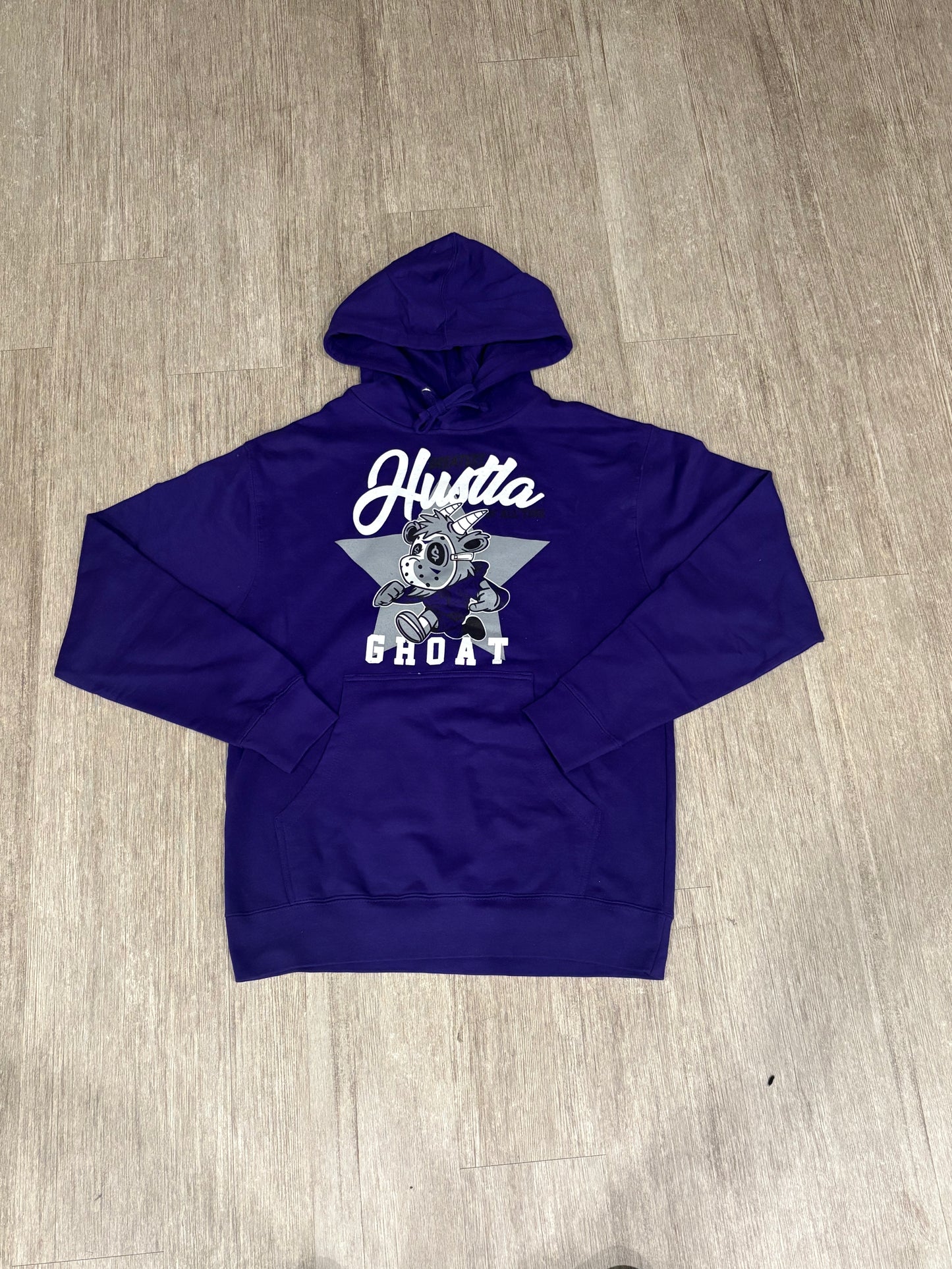 Dohlyfe Ghoat (purple grey black and white) hoodie/shorts Suit