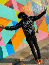 Dohlyfe Trap Till Fame Puffer Black/White