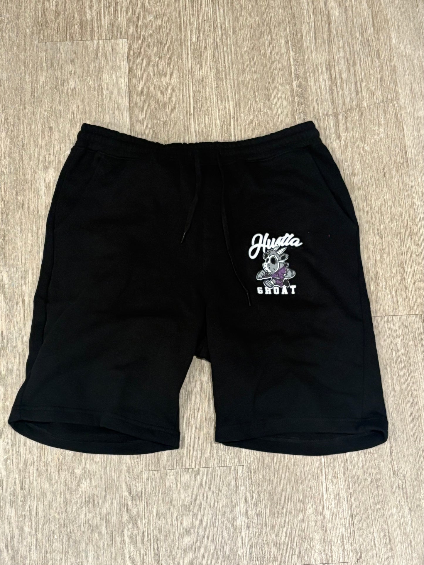 Dohlyfe Ghoat (purple grey black and white) hoodie/shorts Suit