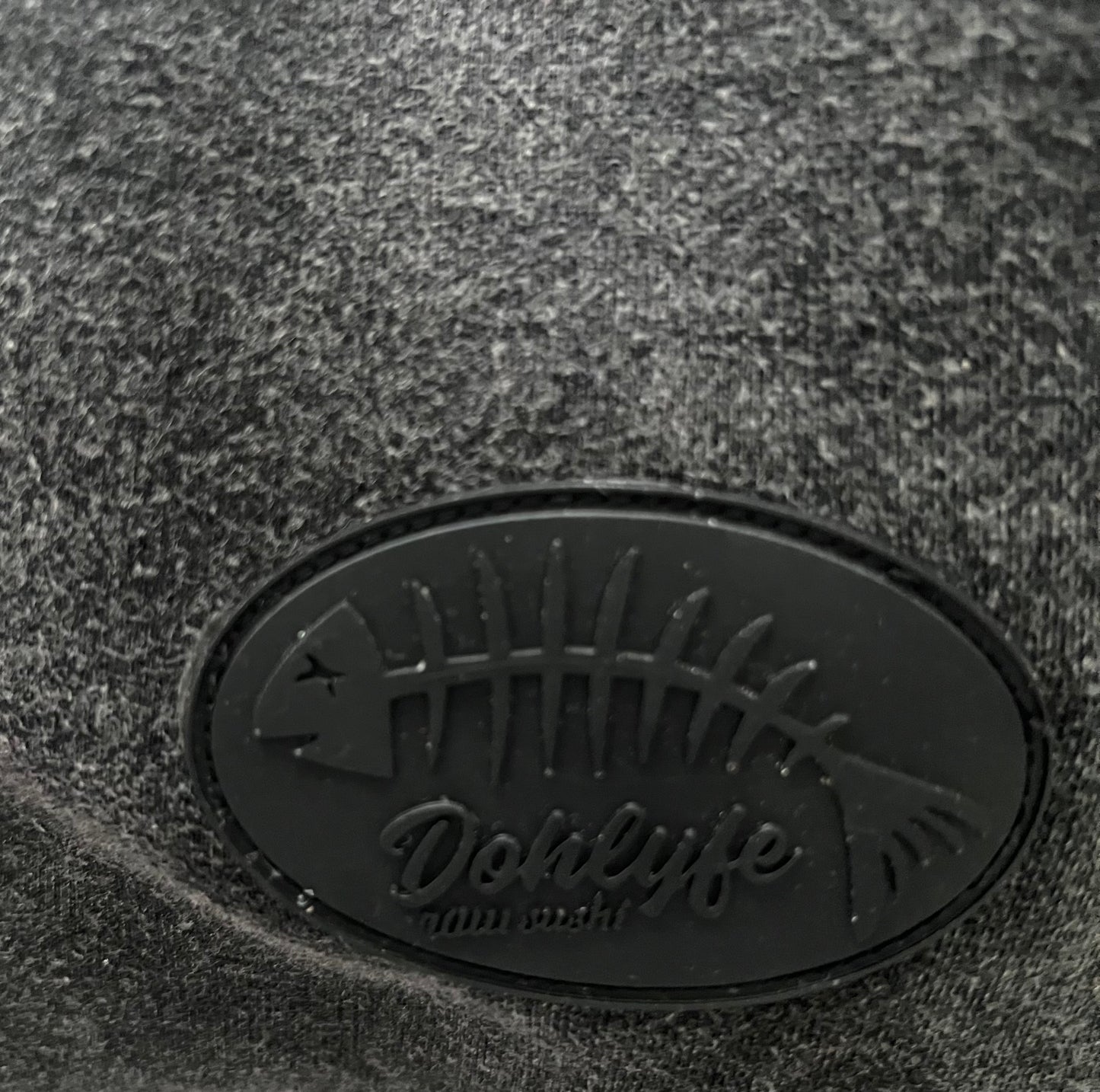 Dohlyfe Camo 3/4 Shorts Stone Washed Black/Black Sushi Logo
