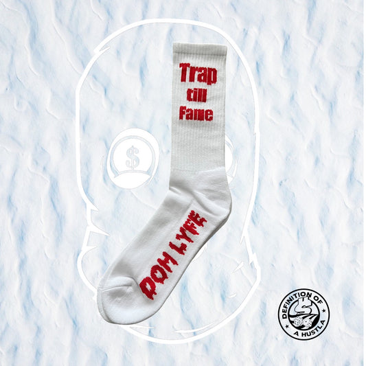 Dohlyfe premium White/Red Socks