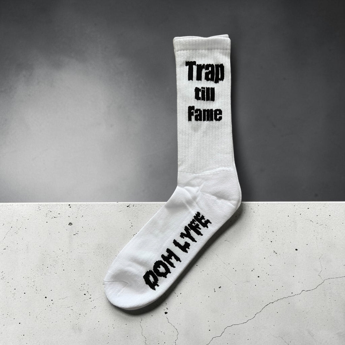 Dohlyfe premium White/black Socks